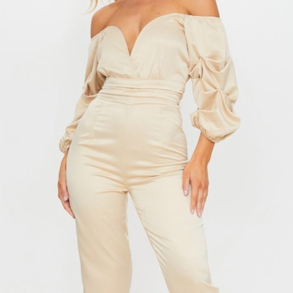 PLT Cream Bodysuit Size 4